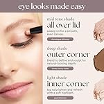 Julep Eyeshadow 101 Cream-to-Powder Waterproof Shadow Stick – Champagne Shimmer – Long-Lasting, Crease-Proof, Medium Golden-Beige Shimmer Cream Eyeshadow with Built-in Smudger - Image 5