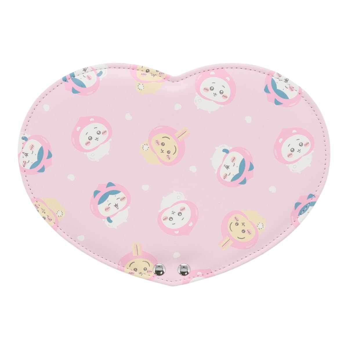 しーかわ様確認用♡ハートのオブジェ Amazon.co.jp: shobido 粧美堂 ちいかわ ハート型ファブリックミラー