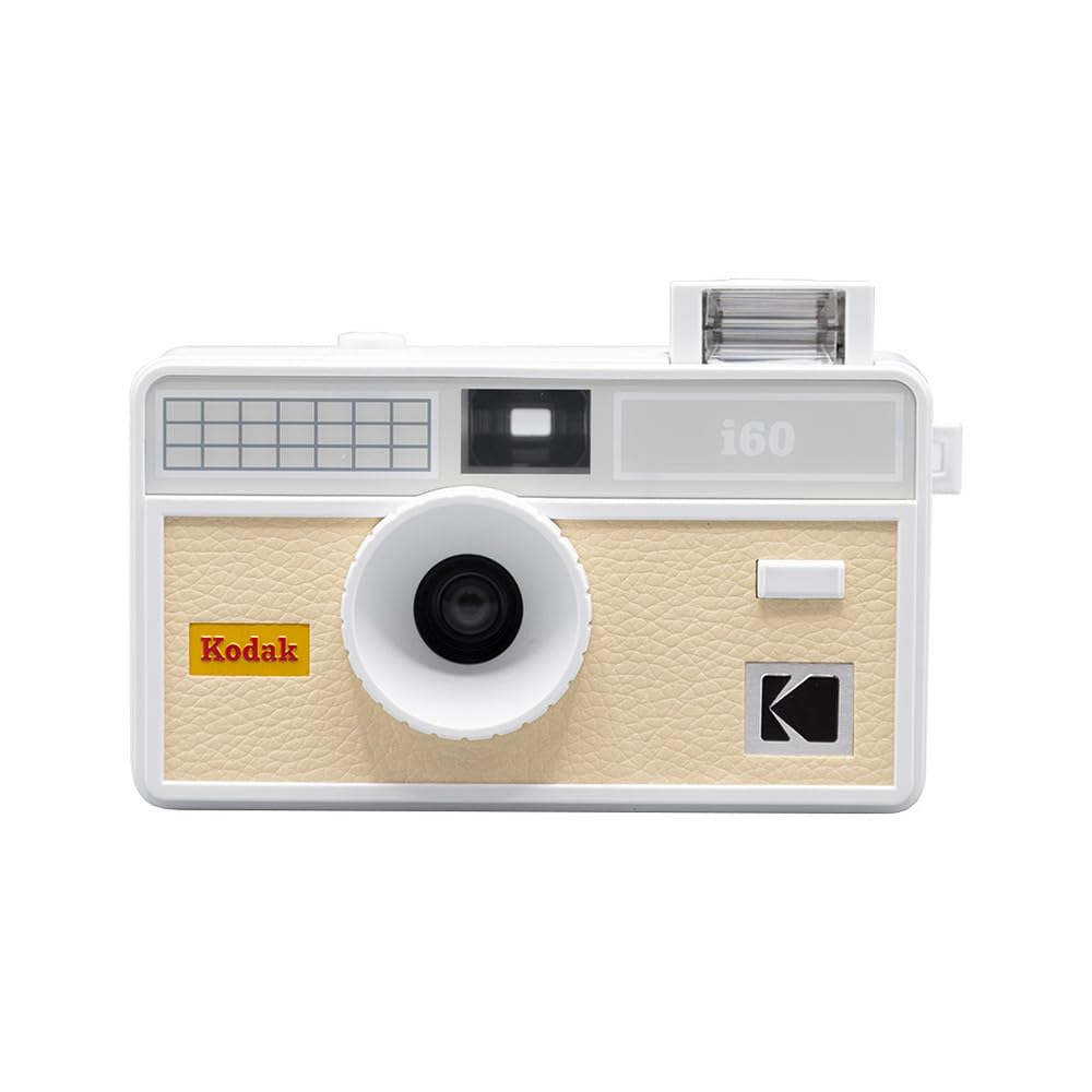 Kodak 490455 Film Camera I60 Pop-up Flash, Light Beige-image-8