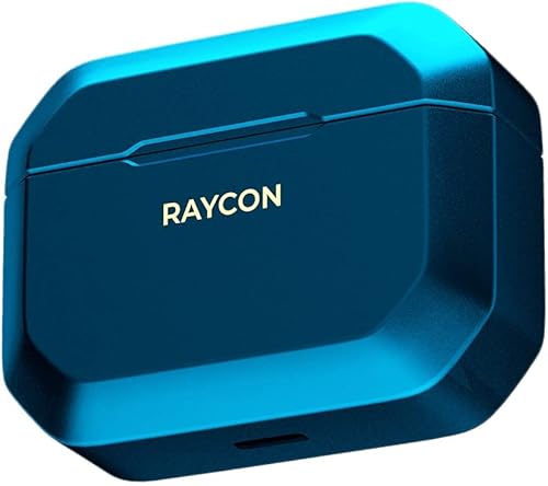 Miniatura 4 de Raycon Los auriculares inalámbricos Bluetooth para juegos con micrófono integrado, baja latencia, 31 horas de batería, funda de carga con
