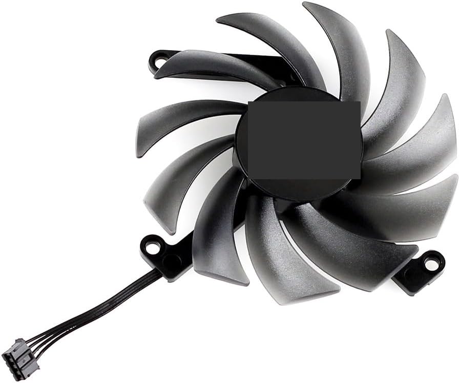 for CF-12915S RTX 3060 Cooling Fan for INNO3D for Geforce 3070 for Ti ICHILL X3 Graphics Card Cooler(Black A-Fan)