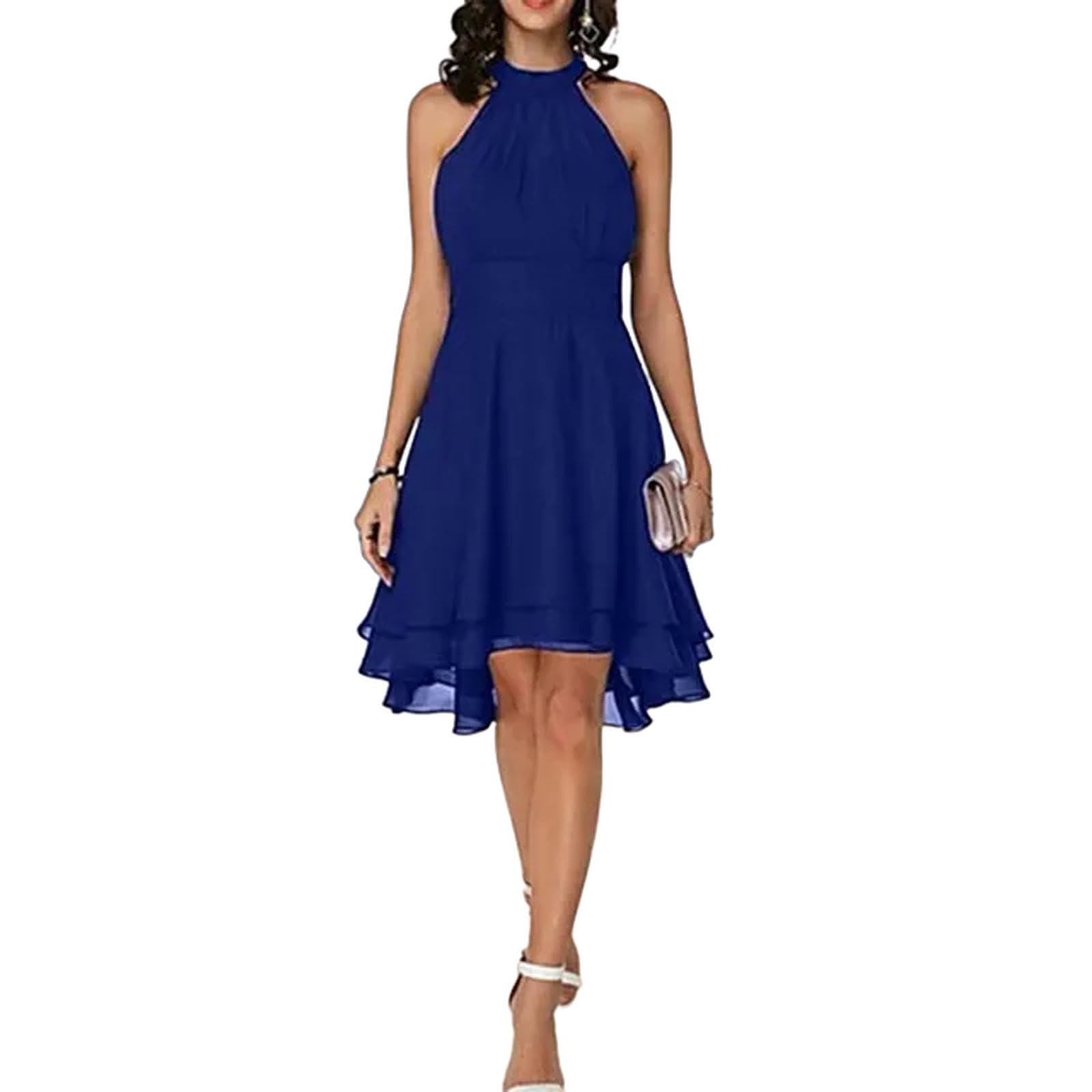 Gyios Dress Summer Elegant Women Dresses High Waist Gyios Dress Summer Elegant Women Dresses High Waist