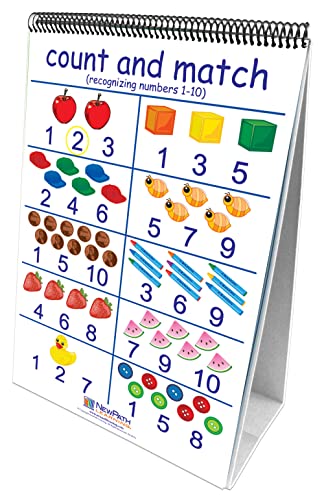 Image of NewPath Learning Number Sense Curriculum Mastery Flip Chart Set, Early Childhood