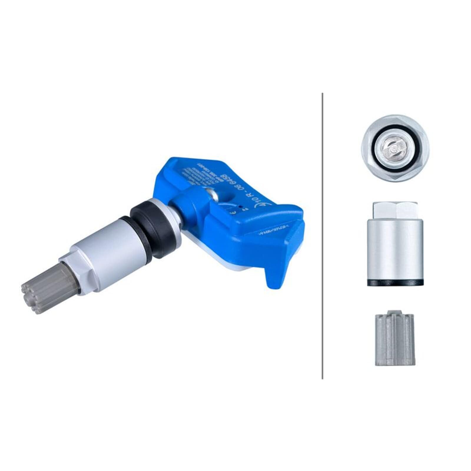 HELLA 6PP 358 139-001 Radsensor, Reifendruck-Kontrollsystem | Kompatibel mit: AUDI A6 C5, A6 C5 Avant, A8 D2, A8 D4, MAYBACH 57, 62, PORSCHE 911, 911 Cabriolet, 911 Targa, BOXSTER, CAYMAN