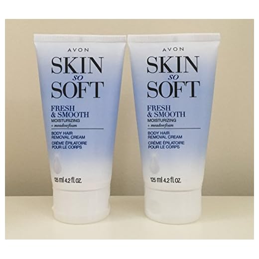 2 - Avon Skin SO Soft Fresh & Smooth Moisturizing Body Hair Removal Cream