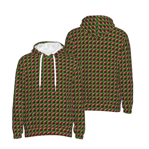 Sweat à capuche décontracté fraise pour un pull avec poche confort - 6