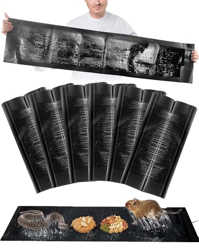 JEJA 6 Trampas Adhesivas, 120cm * 28cm, para cucarachas, grillos, cucarachas