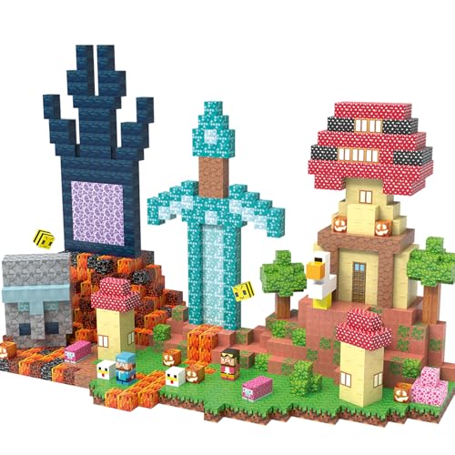 Magnetic Blocks, 150PCS Magnetic Building Blocks, STEM Toys for Kids Age 3+ - image 1