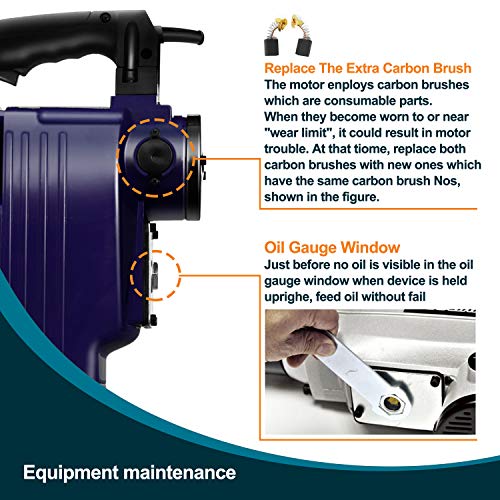 Kinswood Heavy Duty 14A Electric Demoliton Jack Hammer Concrete Breaker