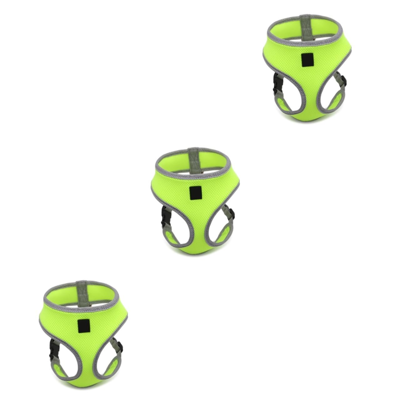 YARNOW 3 Pz pettorina per cani gilet per cuccioli cinghie della cintura di sicurezza cucciolo cinghia di sicurezza per animali domestici animale domestico Imbracatura anello della catena