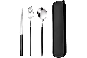 4-piece Travel Cutlery Set: Adventure in Style
