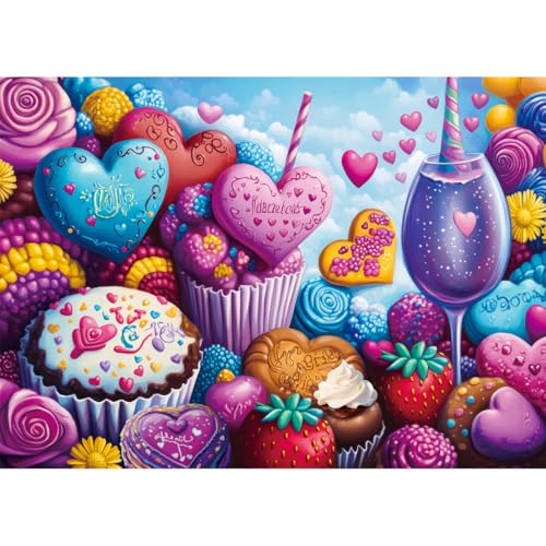 HUADADA Puzzle 1000 Teile,Puzzle Erwachsene-Klassische Puzzles...