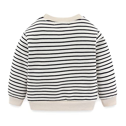 Mud Kingdom Little Boys Girls Jogger Sets Fleece Lined Funny Cartoon Bear3