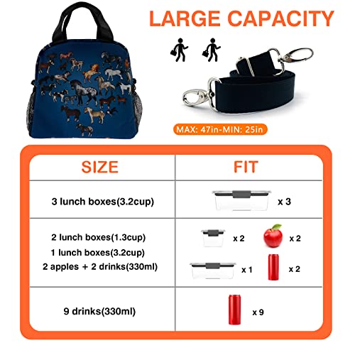 Tongruiq Insulated Lunch Bag Women Insulated Small Lunch Tote Box Bags With Adjustable Shoulder Strap Reusable Dinosaurs Lunch Bag For Work Picnic Hiking Or Travel #TOP4