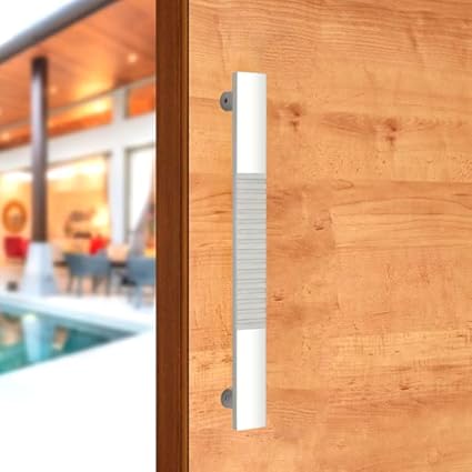 Pekt Locks High Grade 304 Stainless Steel 14-inch Door Handle for Main Door I Matt Finish I Pull-Push Handle for Wooden and Glass Door/House/Hotel/Office Door Hardware (Morena,SS)