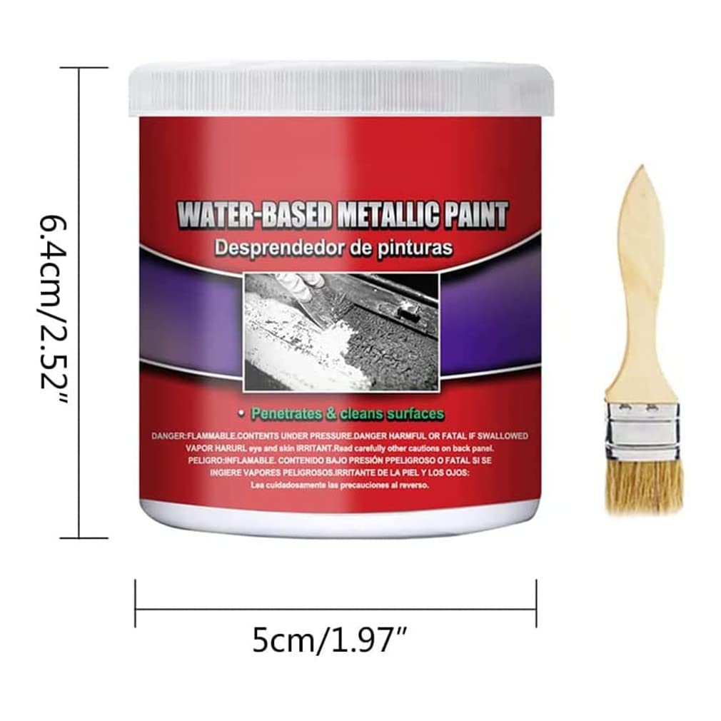 Uniwersalny środek do usuwania rdzy metalowej na bazie wody, 100 ml, odrdzewianie karoserii samochodowej, antyoksydant do usuwania rdzy, do samochodu i metalu (1 sztuka)