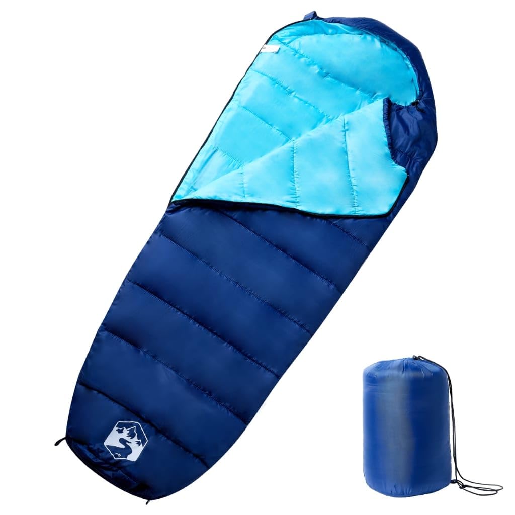 Śpiwór typu mumia dla dorosłych, poliester 190T z wypełnieniem PP, x, pory roku na kemping, wędrówki, trekking, outdoor