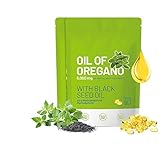 Öl von Oregano und Schwarzkümmelöl, gentechnikfrei, 300 Softgels, 2 Stück