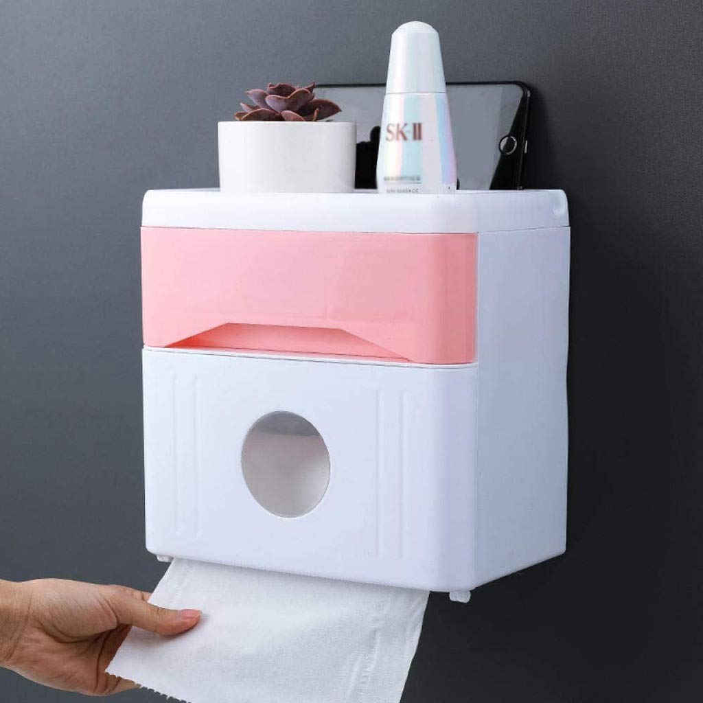 XYNSNDB Dozownik ręczników papierowych naścienny, Bezrdzeniowy dozownik papieru toaletowego w rolce,