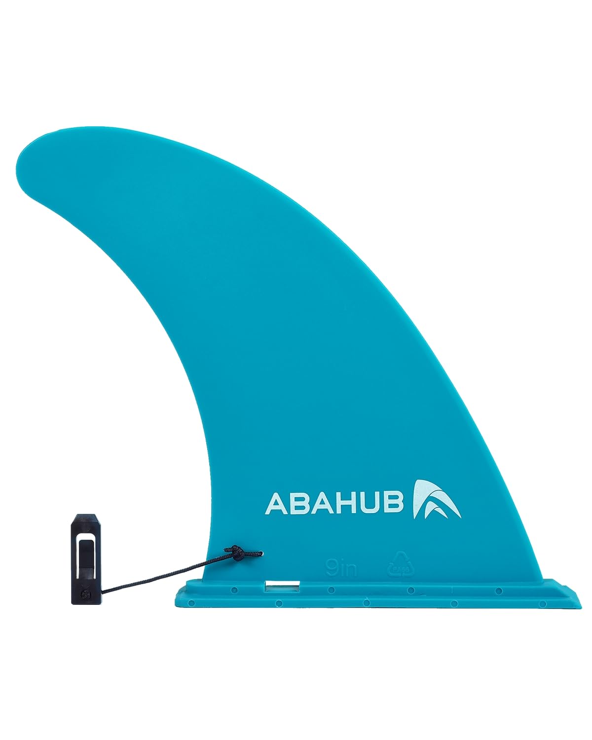 Abahub 9'' SUP Fin Inflatable Paddle Board Replacement Fins, Slide in Detachable Quick Release Center Fin for iSUP Stand - up Paddleboard Inflatable Boards 9 Inch Blue