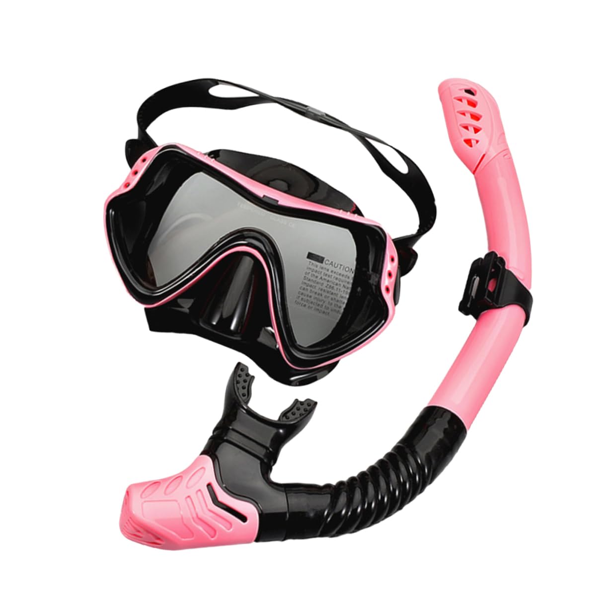 Tauchbrille Mit Schnorchel-sichtfeld Unidirektionaler Wasserableitung Hochelastischem Kopfband Für Schwimmen Und Tauchen