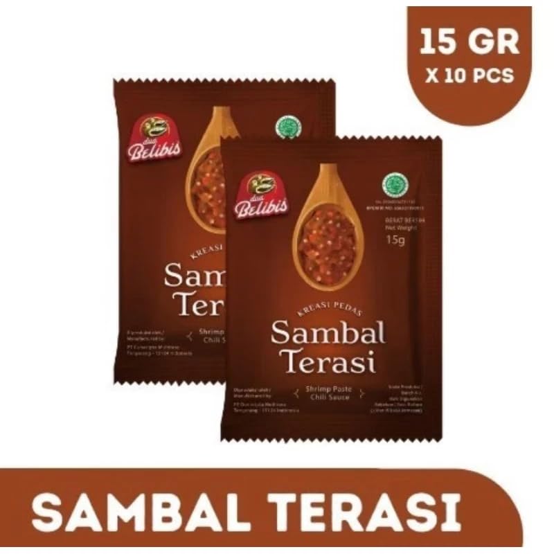 Dua Belibis Sambal Terasi Sachet (Pack of 30) image 3