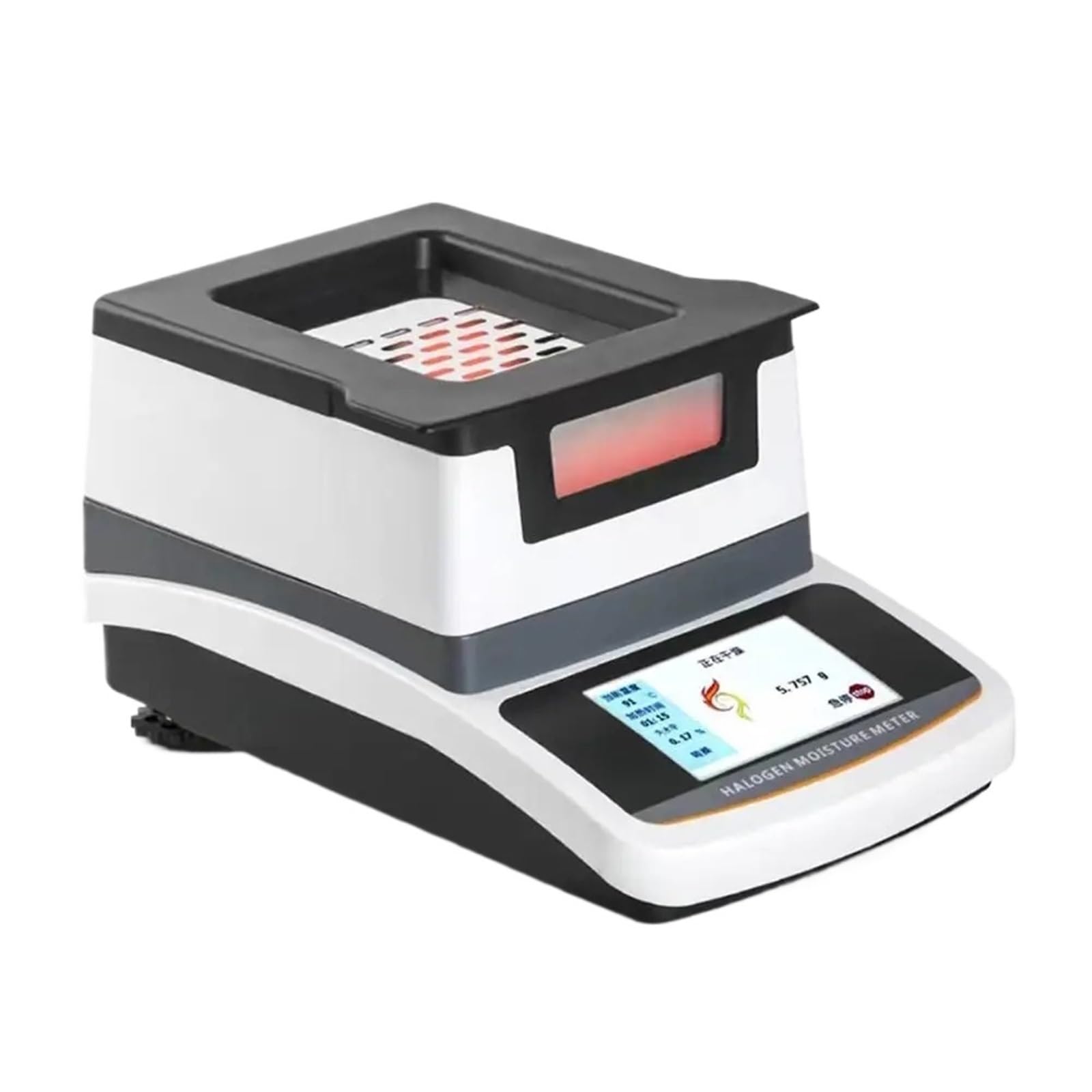 LNHHG Halogen moisture analyzer, automatic measurement report results, can be connected to a printer. Suitable for liquids, solids(110G 0.002G)