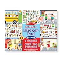 Melissa and Doug - Reusable Sticker Pad - My Town