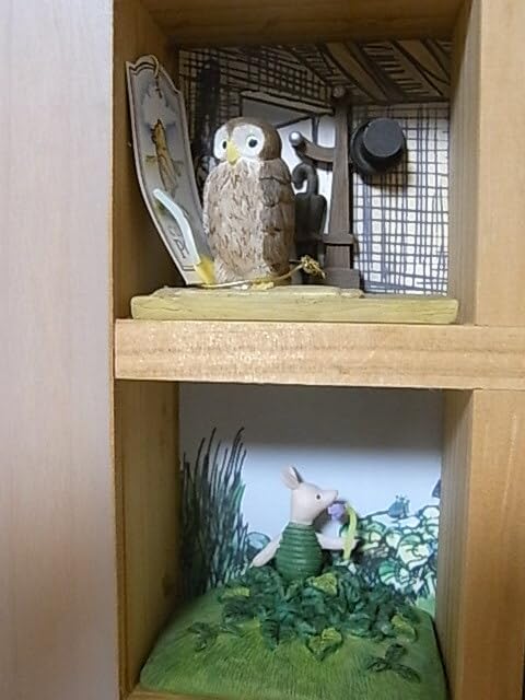 Amazon.co.jp: クラシックプー 100エーカーの森 ジオラマ フィギュア