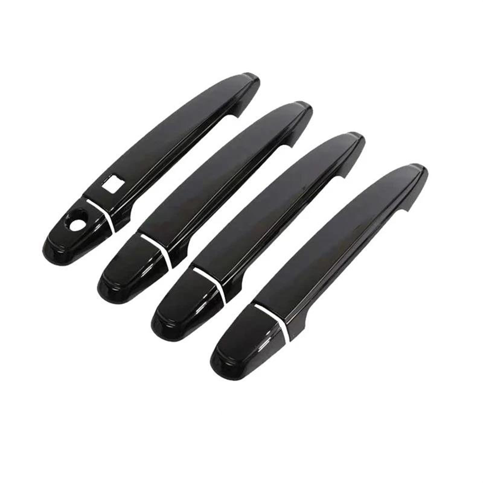 NOHEEU Car Exterior Door Handle Cover Decorative Replacement Parts for Toyota for Tacoma MK2 2005-2015(Style 2)