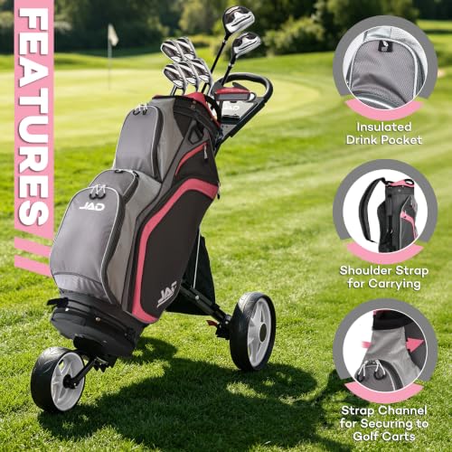 JAD Ultra Lightweight Womens Golf Cart Bag