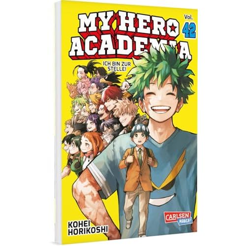 My Hero Academia 42: Abenteuer und Action in der Superheldenschule | Mit Glow-in-the-Dark-Effekt auf dem Cover – nur in der 1. Auflage!