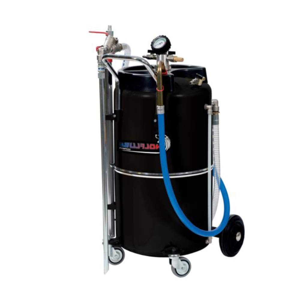 Bel-Art Vacuum Aspirator Bottle,1/2 GAL,Blue - BEL