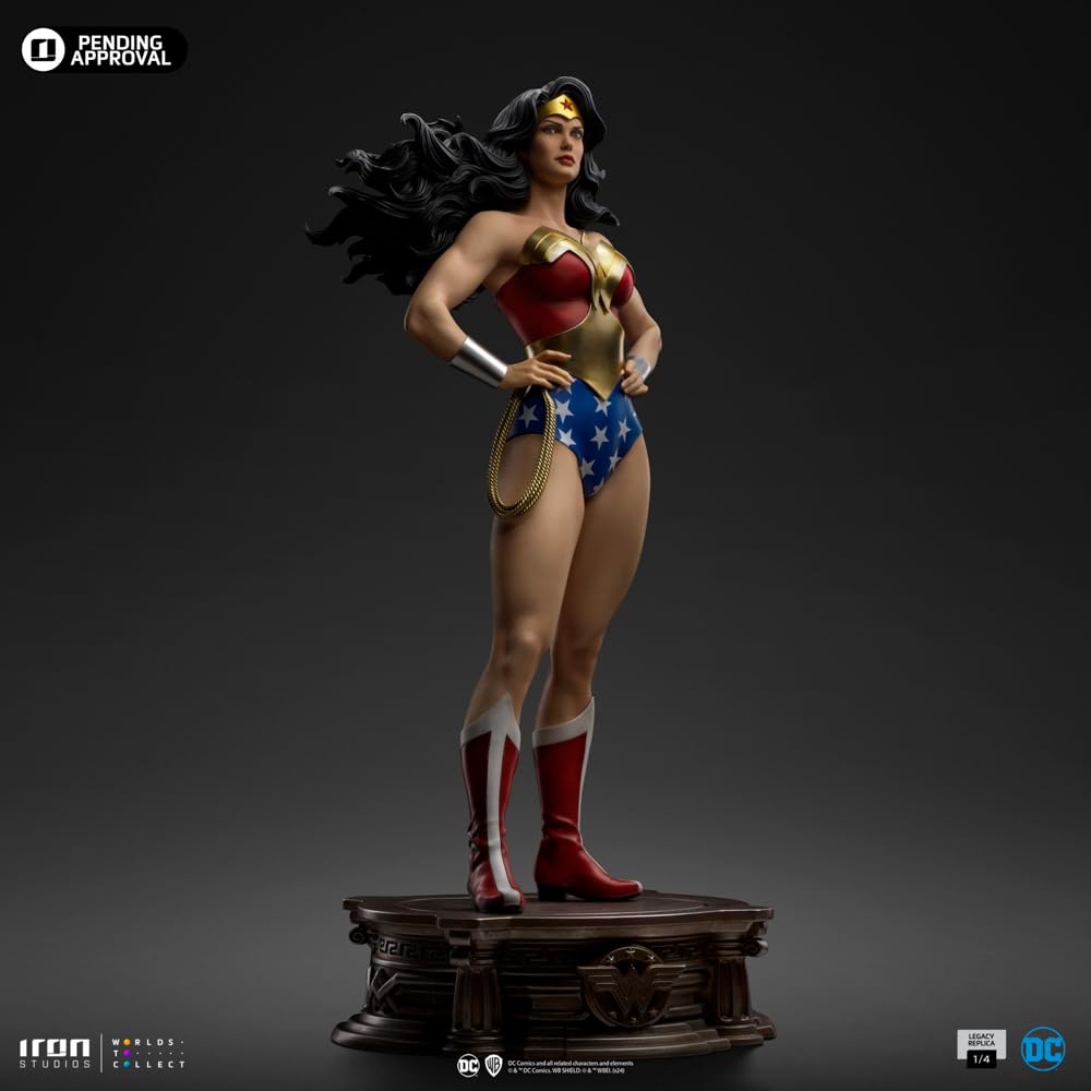 Iron Studios Legacy Replica 1/4 Wonder Woman DC Trinidad Statue, 55,6 cm