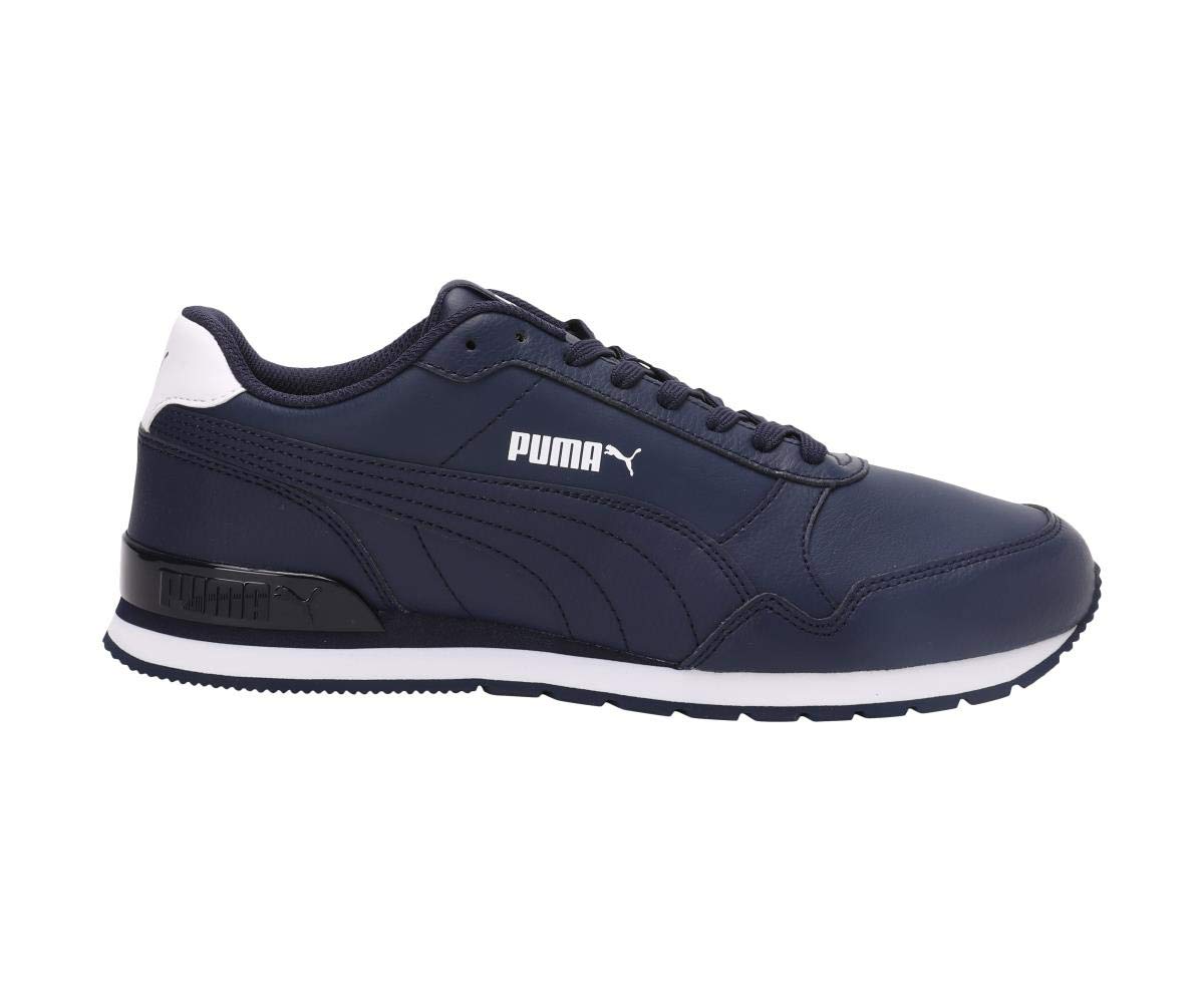 PUMA ST RUNNER V2 FULL L Buty sportowe Uniseks, Peacoat Puma White, 41 EU