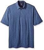 Van Heusen Men's Big and Tall Short Sleeve Dot Print Polo