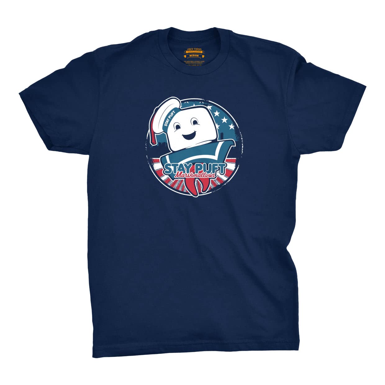 Stay Puft Marshmallow Corporation Tee Mens Short Sleeve T-Shirt Top