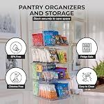 ClearSpace Stackable Storage Bins, Front Pantry Organizer, Small, 8 Pack - Image 4