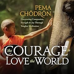 The Courage to Love the World Audiolibro Por Pema Chödrön arte de portada