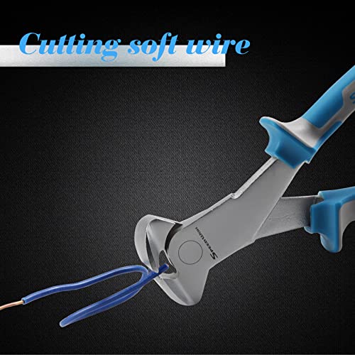 SPEEDWOX End Cutting Pliers 7 Inches Carpenter Pincer Wire Cutter Pilers End Nippers Pliers High Leverage Cutting Pliers Nail Remover Tool - Image 4