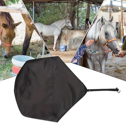 Hängender Eimerhalter Pferdes Futtertasche Pferdes Futtersack Eimer Tasche, 5-Gallonen Eimerhalter Für Stall Drinnen Und Draußen, Viehanhänger Zubehör