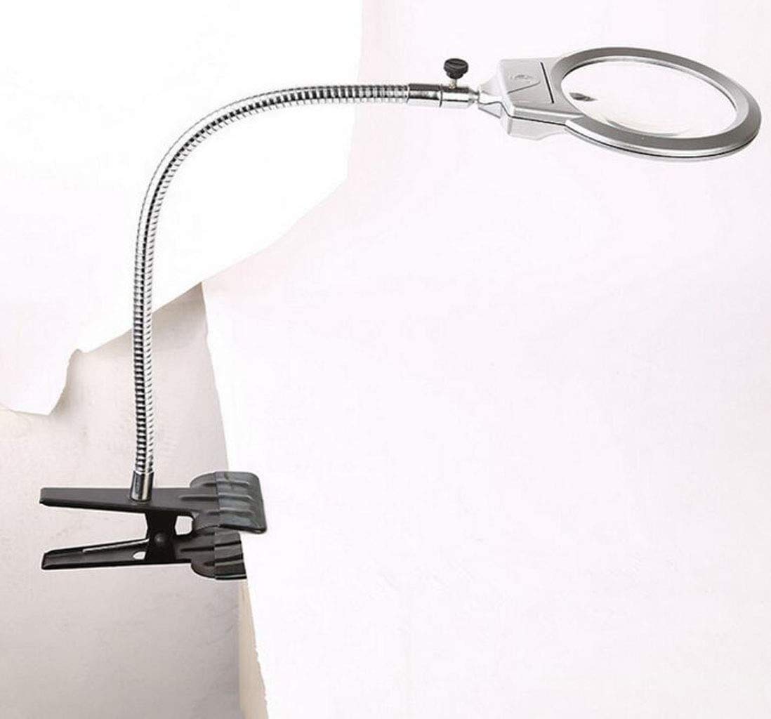 Lente di ingrandimento Lente di ingrandimento da lettura Lente di ingrandimento Clip da tavolo Lente di ingrandimento da lettura Riparazione Lente di ingrandimento Lente di ingrandimento a LED Le
