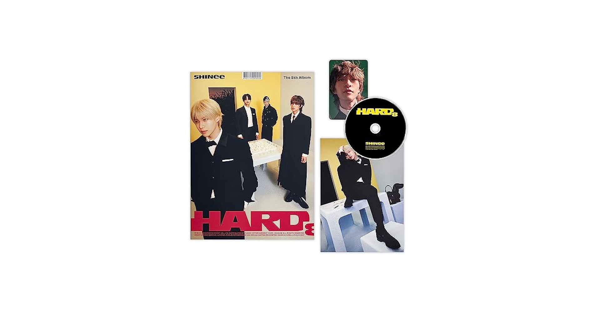 Amazon.com: SHINEE - 8th Album [Hard] (MAKER Ver.) Cover +
