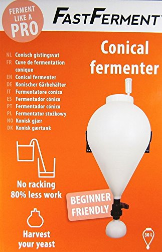 Cuve de fermentation conique 30L FastFerment + Pied Bas (Stand) + Fixations murales + Thermomètre - Image 4