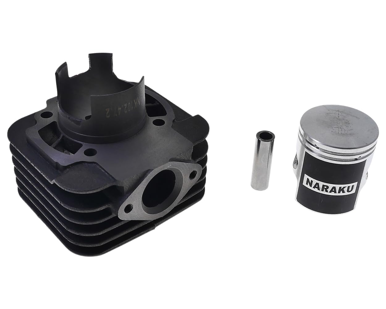 Zylinder Kit NARAKU 70ccm kompatibel für Piaggio Sfera NSL 50 TT 91-94 NSL1T, Vespa Primavera 50 2T 13- ZAPC532, Zip SSL 25 TT AC 92-96 SSL1T, NRG 50 mc² Extreme DT AC 99-02 ZAPC210