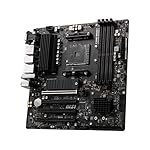 MSI PRO B550M-VC WiFi ProSeries Motherboard (AMD Ryzen 5000 Series, AM4, DDR4, PCIe 4.0, SATA 6Gb/s, M.2, USB 3.2 Gen 2, HDMI/DP, Wi-Fi 6E, Bluetooth 5.2, mATX) - Image 5