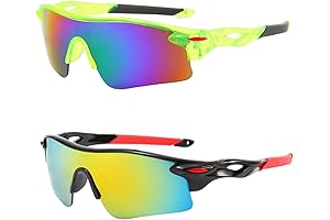 Swanoble UV400 2 Sports Sunglasses for Kids Cycling