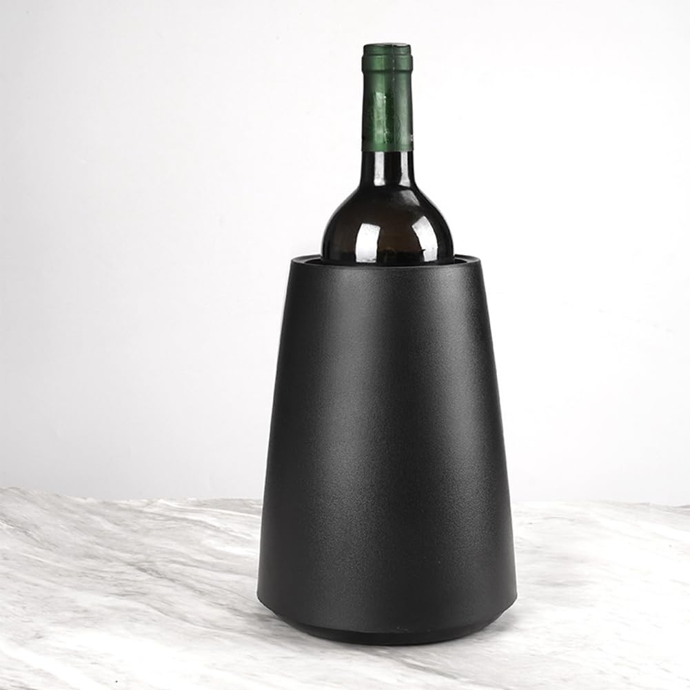 Cubo de Hielo para Vino Tinto, Cubo de Hielo para Exteriores, Enfriador de de Vino, Bolsa de Hielo Portátil, Enfriamiento Rápido