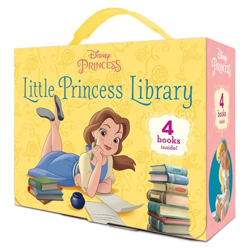Image of Little Princess Library (Disney Princess): Disney Cinderella; Disney The Little Mermaid; Disney Moana; Disney Beauty & the Beast