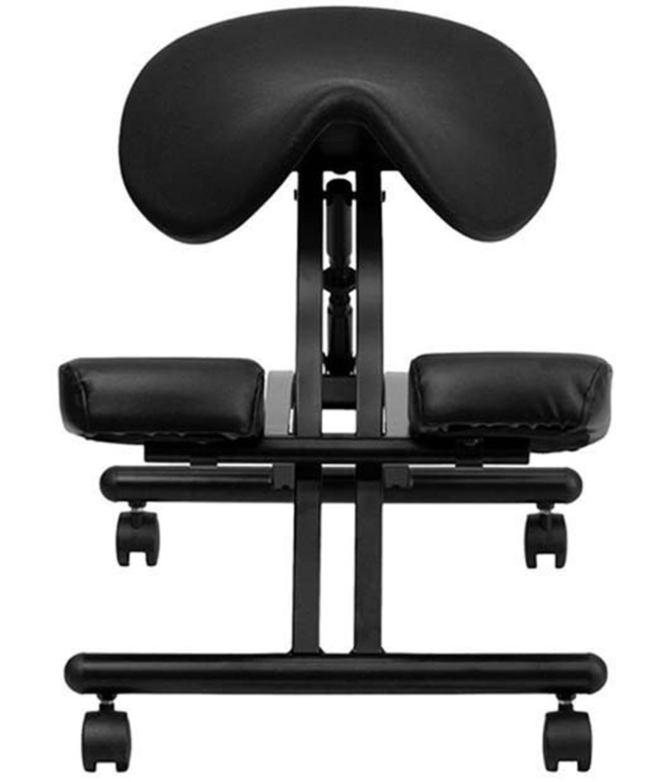 Kniestuhl mit Rückenstütze, Haltungskorrektur-Design, abgewinkelter Sitz, ergonomischer Bürostuhl für verbesserten Komfort und Ausrichtung während der Arbeit